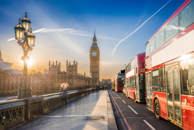 London i vinterferien